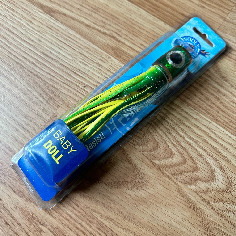 Wooly booger baby doll fishing lure